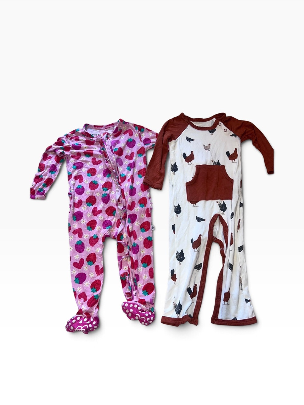 Little bum bums & kyte baby bamboo sleepers